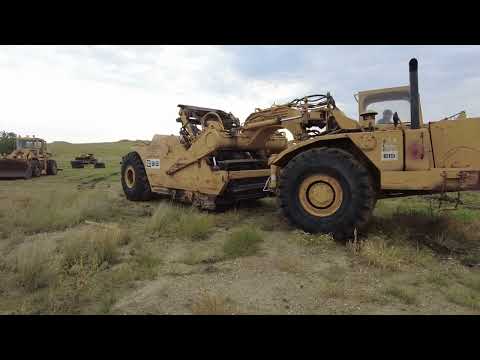1984  CAT   615  Paddle Scraper
