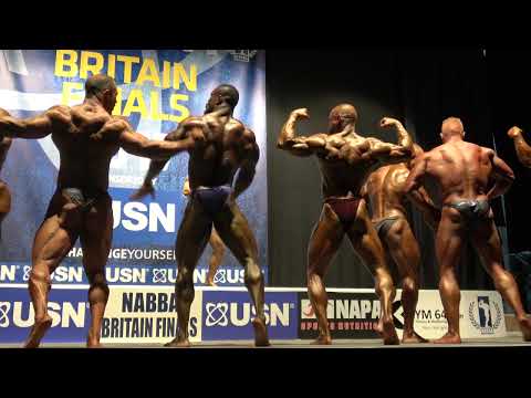 Posedown - Class 2 - USN NABBA Britain Final 2017