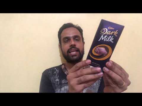 Cadbury Dark Milk Chocolate Bar, 72 g price, review and unboxing