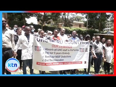 Fate of UHC staff uncertain as CoG demands Sh7.7b before absorbing them into payroll