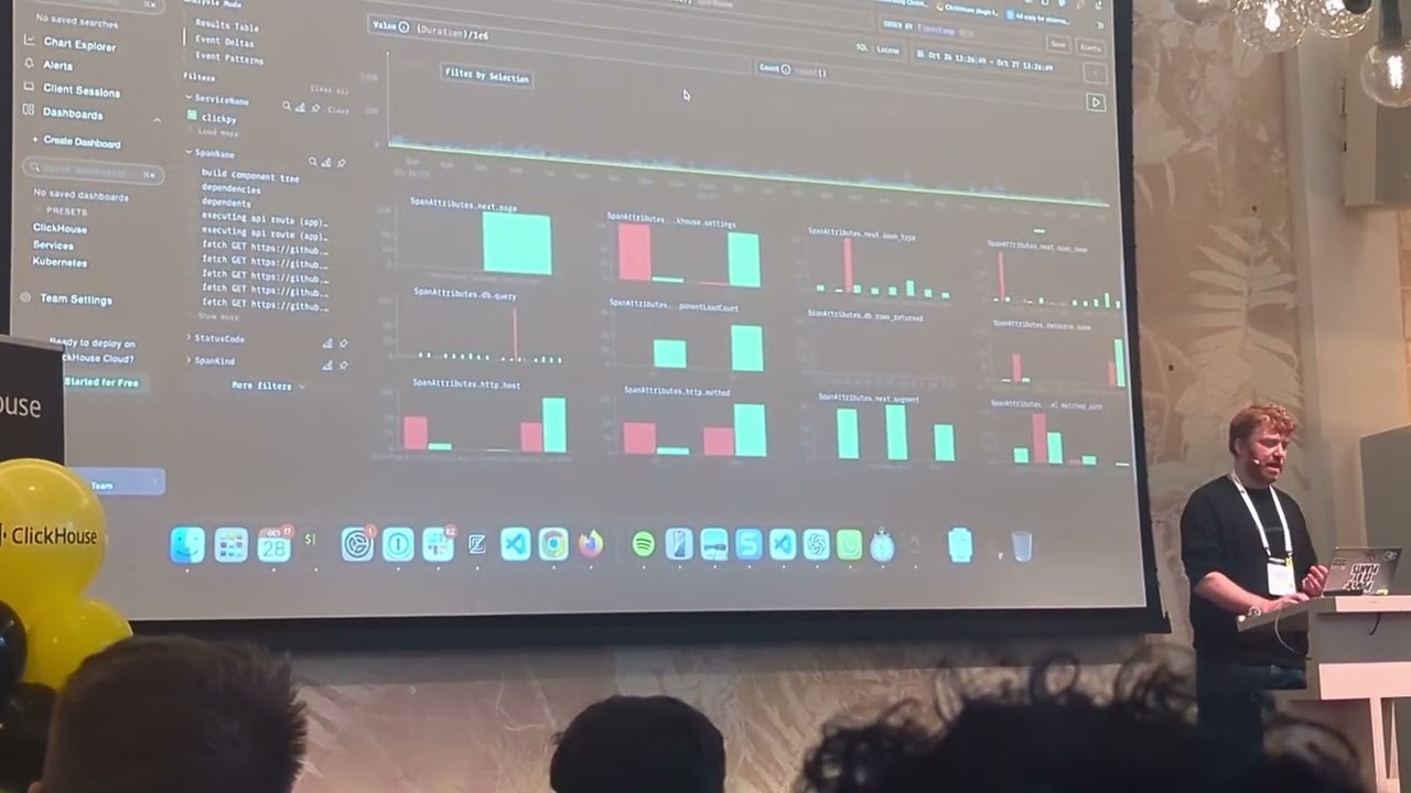HyperDX deep-dive demo — session replay correlated with backend traces and logs