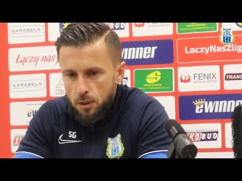 Konferencja po meczu Siarka Tarnobrzeg - Stomil Olsztyn 0:1 (22.10.2022 r.)