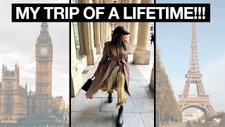 OUR TRIP TO LONDON & PARIS!!  WATCH BEFORE YOU GO!!!