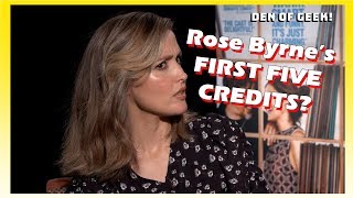 Rose Byrne's First Five Credits