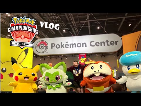 Pokemon center london and pokemon european championship 2023 vlog  #EUIC #pokemon