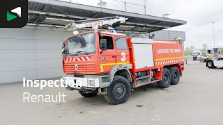 Renault G 340ti Maxter 6X6 Sides Crashtender 6x6 Big-Axle Steelsuspensio brandweerwagen | Foto 4 - Autoline