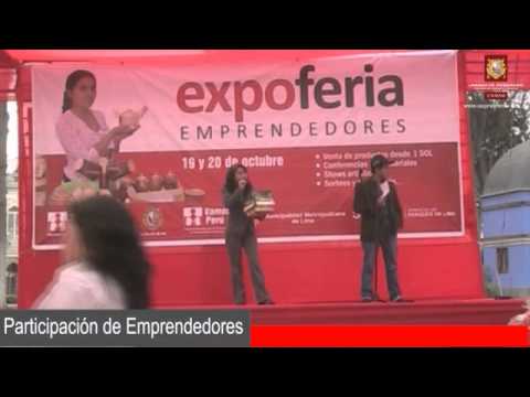 EXPO FERIA 2012 DE EMPRENDEDORES - II Encuentro de Emprendimiento y Networking