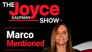 The Joyce Kaufman Show on Marco Hunter-Lopez