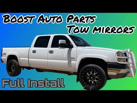 Full Tow Mirror Install For 2003 - 2007 Silverado - Boost Auto Parts