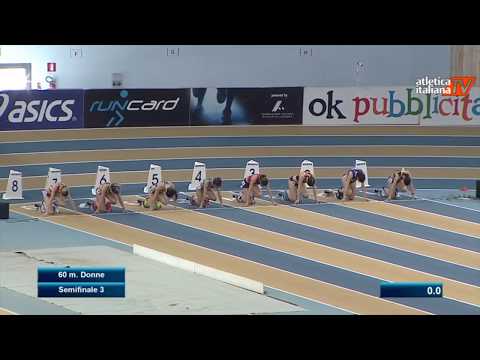 Italian Athletics Indoor Championships Ancona 2019 - Semifinale 60 m - Petra Nardelli