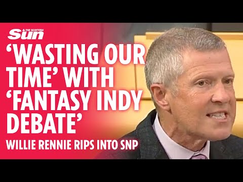 Willie Rennie doesn't hold back as he rips into SNP 'bloody boring' fantasy Independence debate