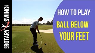 Mastering Golf Shots: Playing a Ball Below Your Feet