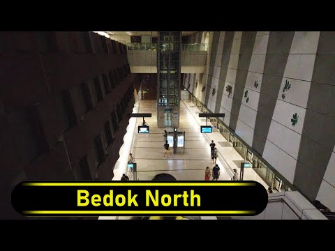 MRT Station Bedok North - Singapore 🇸🇬 - Walkthrough 🚶