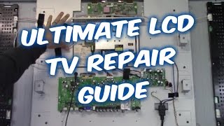 ULTIMATE LCD TV REPAIR SERVICE GUIDE for TROUBLESHOOTING BOARD VOLTAGES