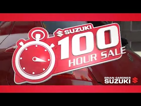 Brian Gardner Suzuki’s 100 HOUR SALE IS ON!