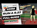 HOW TO RUN THE 100m IN SPEEDSTARS FULL GUIDE PR 9 23