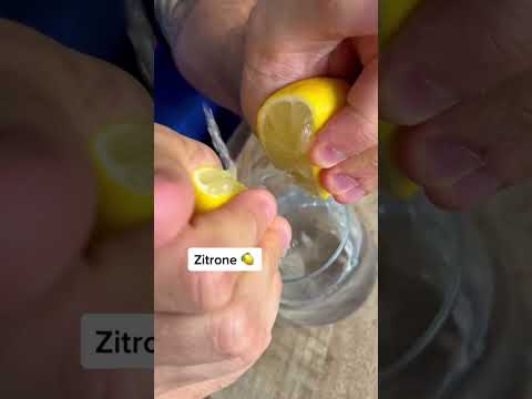 Trink das Morgens wenn du Abnehmen möchtest 🤩 #shorts #zitrone #weightloss #abnehmen