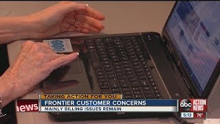 Frontier customer billing concerns continue, technical issues mostly resolved