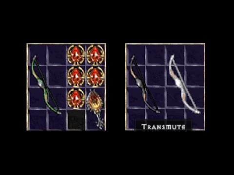 [PD2] Project Diablo 2. Jewel & Mirroring GG! craft bow for fire arrow amazon