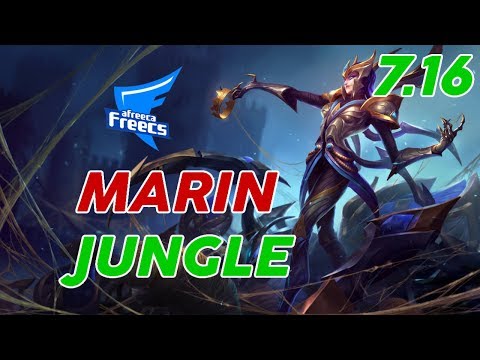 Afreeca Freecs MaRin Elise Jungle Patch 7.16