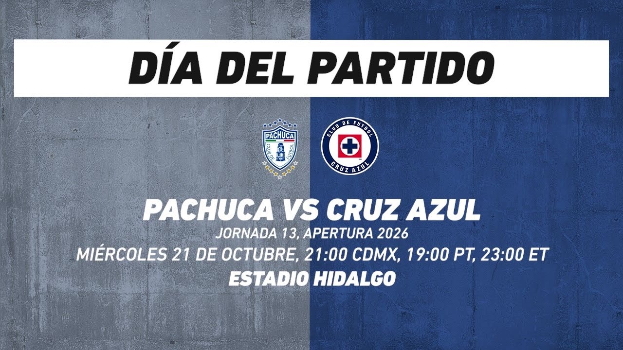 Pachuca vs Cruz Azul, frente a frente: Liga MX
