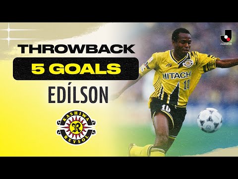 THROWBACK 5 GOALS: Edílson | Kashiwa Reysol | 1996 J1 LEAGUE