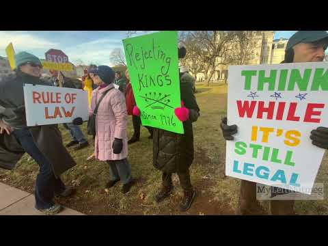 ICE out of Connecticut rally at the CT State Capitol