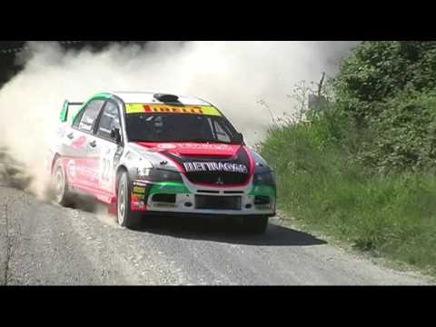 RALLY LIBURNA TERRA FANARI STEFANELLI MITSUBISHI EVO IX