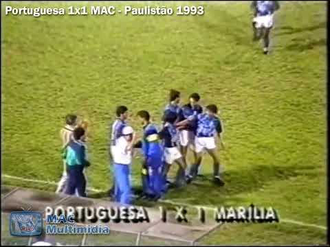 Portuguesa 1x1 MAC - Paulistão 1993