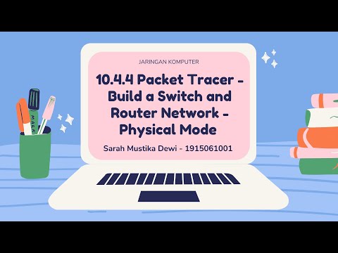10.4.4 Packet Tracer - Build a Switch and Router Network - Physical Mode