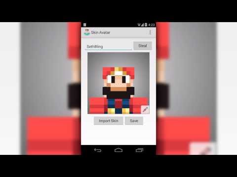 Skin Avatar for Minecraft Video