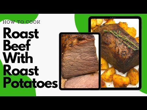How to Make Roast Beef and Potatoes - Recipe from Sharon's Happy Place