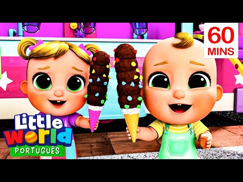 O Sorvete Gostoso da Nina e do Nico | | O Mundo de Nina e Nico - Little World Português