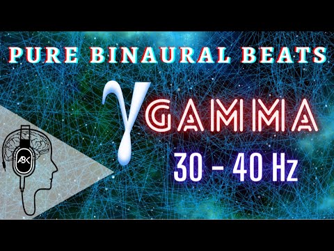 20 minutes of 100% pure Gamma frequency Binaural Beats 🎧 | Genius Brain