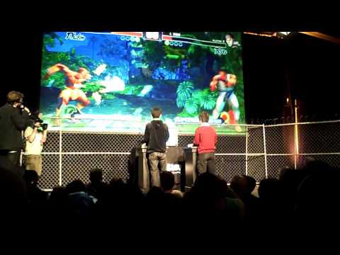 Iyo (Dhalsim) Vs. Daigo (Ryu) Exhibition Fight Gamestop Nationals SF 4/18/09 HD