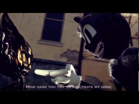 Cartoon Cat sings at Ink Bendy