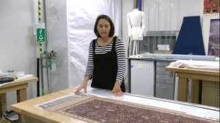 Mounting Batik Textiles