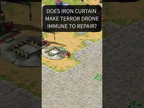 Terror Drone Immune To Repair? - Red Alert 2 #short #redalert2 #quiz #commandandconquerredalert