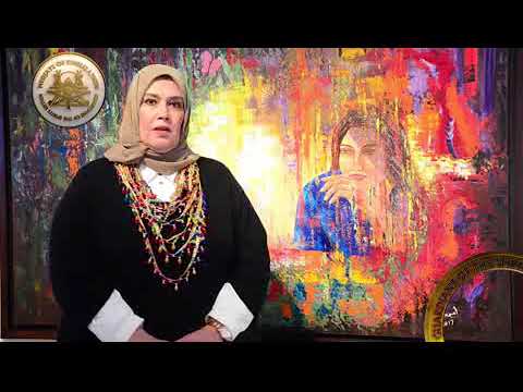 Medjays of Civilization-The Lady Oriental Painter - Omaima Al Seesi - Mohamed Shady©2018