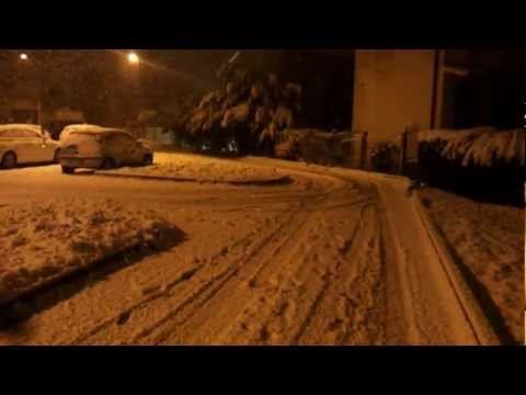 Neve a Pistoia sud il 7 dicembre 2012