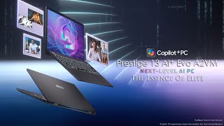 MSI Prestige 13 AI+ Evo A2VM — Next-Level AI PC | MSI