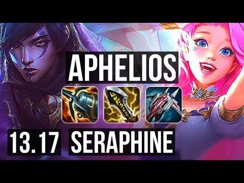 APHELIOS & Karma vs SERAPHINE & Renata Glasc (ADC) | 8 solo kills, 1.5M mastery | NA Diamond | 13.17
