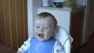 Laughing baby so funny humor baby cards