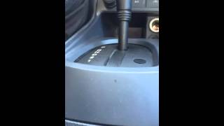 How to put a Ford transit connect in neutral when the battery is dead