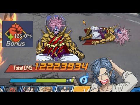 125% Bonus DMG! Server 008 Killing Boros || One Punch Man : The Strongest