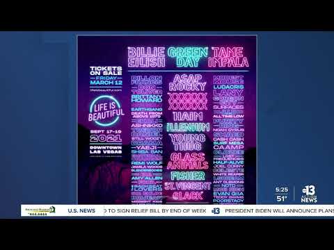 Life is Beautiful 2021 Las Vegas lineup released