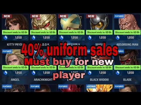 Best 5 uniform for new player - Marvel Future Fight 2023