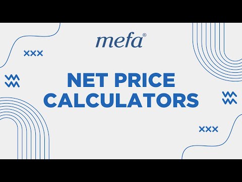 Net Price Calculators