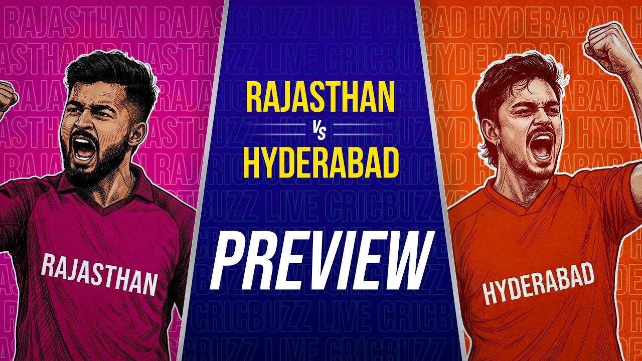 Preview: #RR vs #SRH
