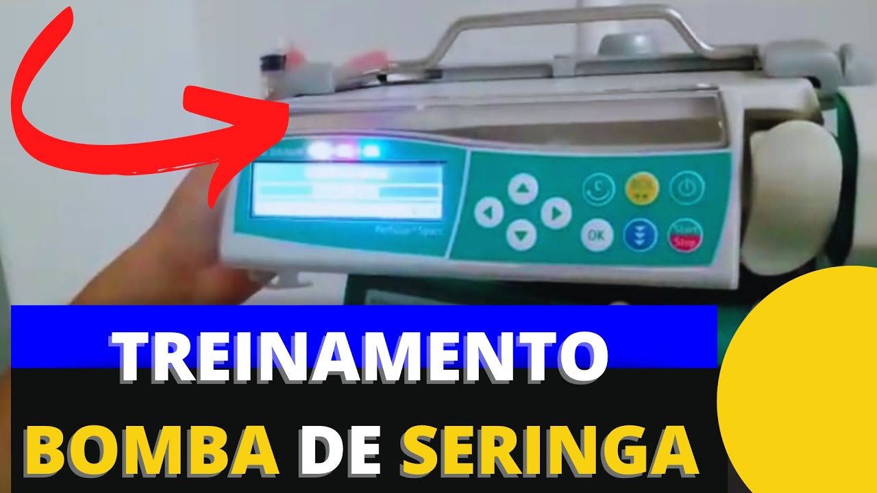 Bomba de Seringa - treinamento passo a passo